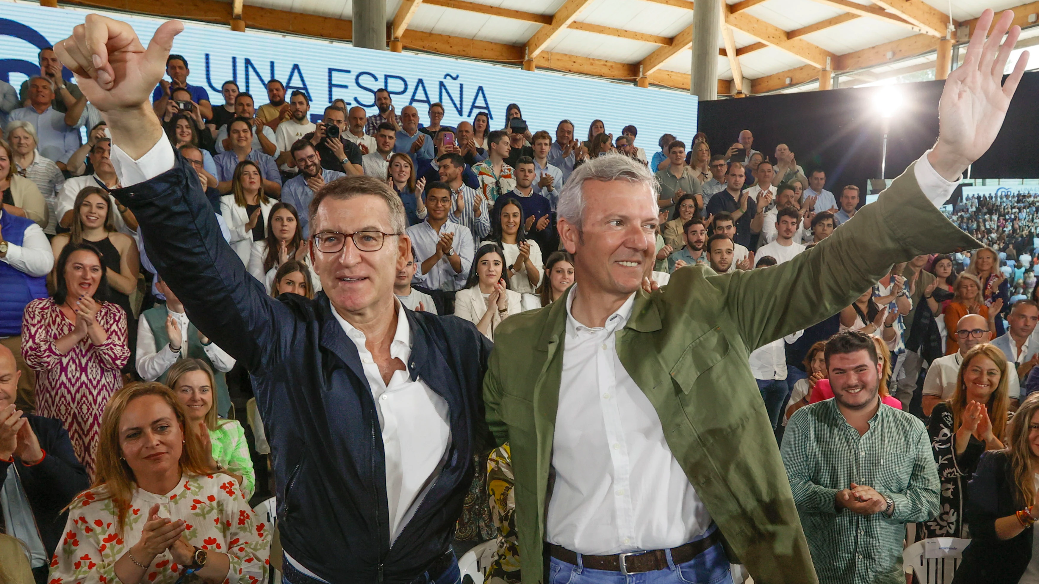 Alberto Núñez Feijóo en Santiago de Compostela Alberto Núñez Feijóo en Santiago de Compostela