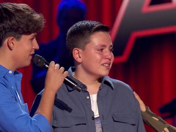 El sueño de Hugo se rompe al no ser elegido en las Batallas de ‘La Voz Kids’: “No llores”