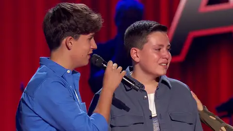 El sueño de Hugo se rompe al no ser elegido en las Batallas de ‘La Voz Kids’: “No llores” El sueño de Hugo se rompe al no ser elegido en las Batallas de ‘La Voz Kids’: “No llores”