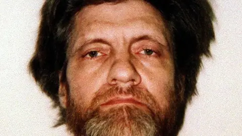 Imagen de 1996 del terrorista Theodore Kaczynski Imagen de 1996 del terrorista Theodore Kaczynski
