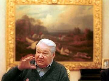 Boris Yeltsin, presidente de Rusia