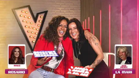 Rosario y La Mari de Chambao juegan al ¿quién es quién? Rosario y La Mari de Chambao juegan al ¿quién es quién?