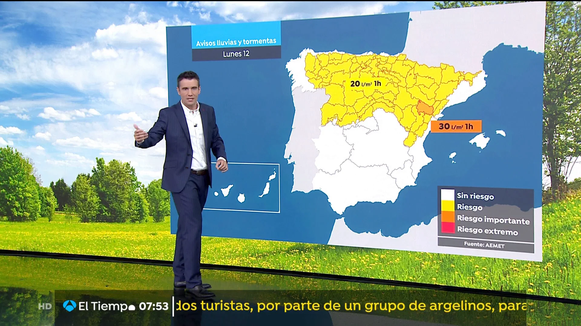 Esta semana pasamos de las tormentas, al calor sofocante Esta semana pasamos de las tormentas, al calor sofocante