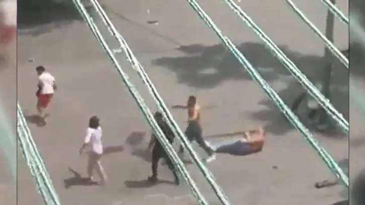 Pelea La Mina, Barcelona Pelea La Mina, Barcelona