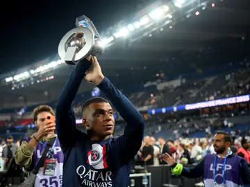 Kylian Mbappé, tras ganar la Ligue 1 con el PSG