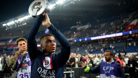 Kylian Mbappé, tras ganar la Ligue 1 con el PSG