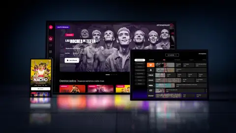 La nueva interfaz de atresplayer La nueva interfaz de atresplayer