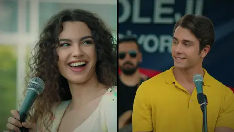 ¡Momentazo!: Asiye y Doruk lo dan todo cantando en la fiesta de fin de curso ¡Momentazo!: Asiye y Doruk lo dan todo cantando en la fiesta de fin de curso