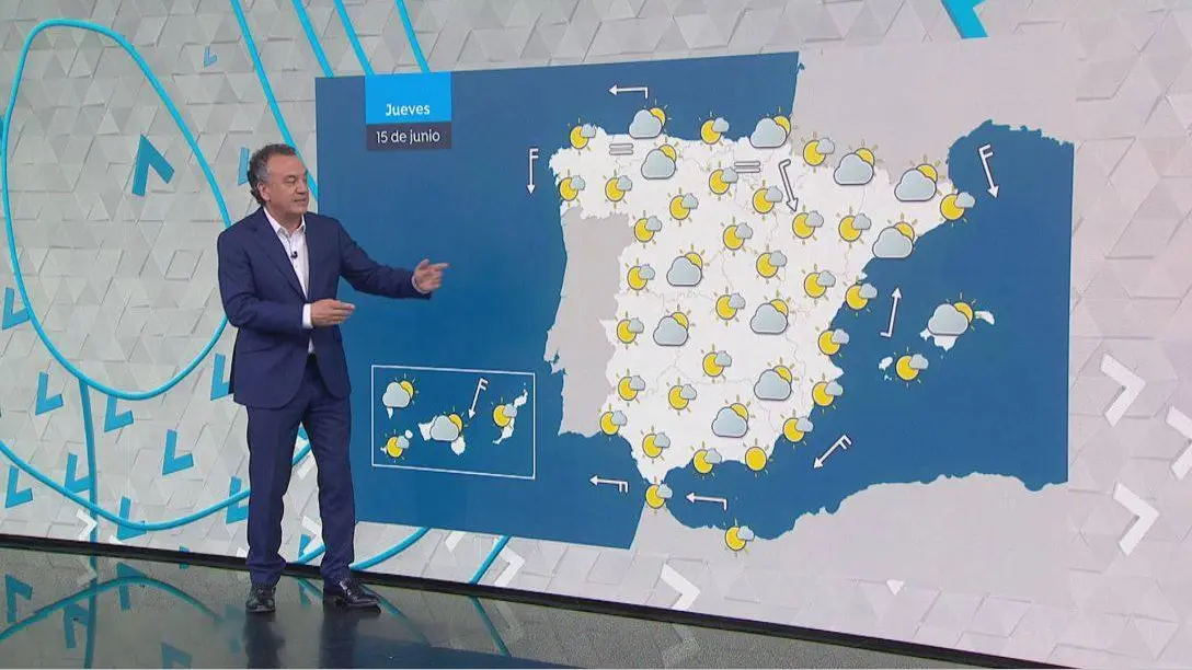 La previsión del tiempo de Roberto Brasero La previsión del tiempo de Roberto Brasero
