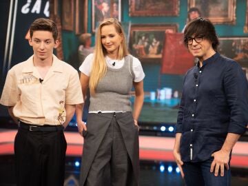 &iexcl;Magia de pel&iacute;cula! Luis Piedrah&iacute;ta sorprende a Jennifer Lawrence y Andrew Barth Feldman con sus apariciones