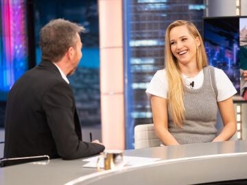 Jennifer Lawrence en 'El Hormiguero'