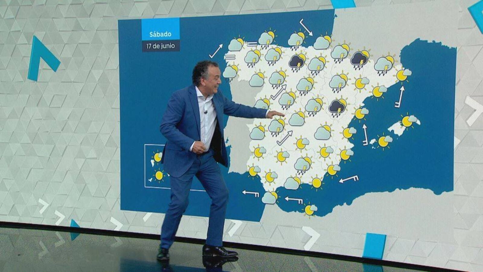 Roberto Brasero y el tiempo de verano que nos espera este fin de semana: 