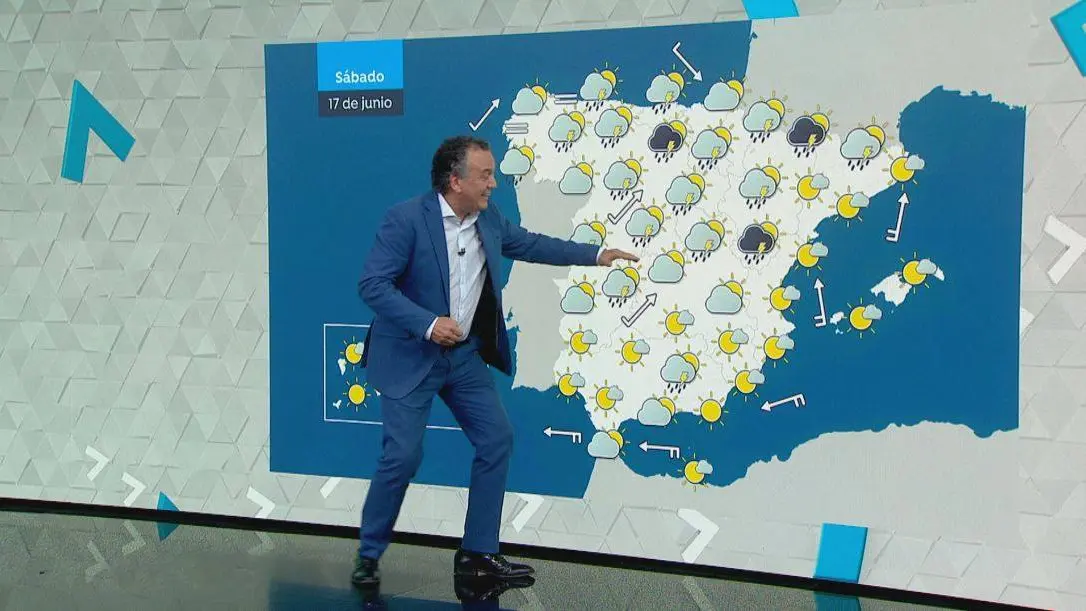 La previsión del tiempo de Roberto Brasero La previsión del tiempo de Roberto Brasero