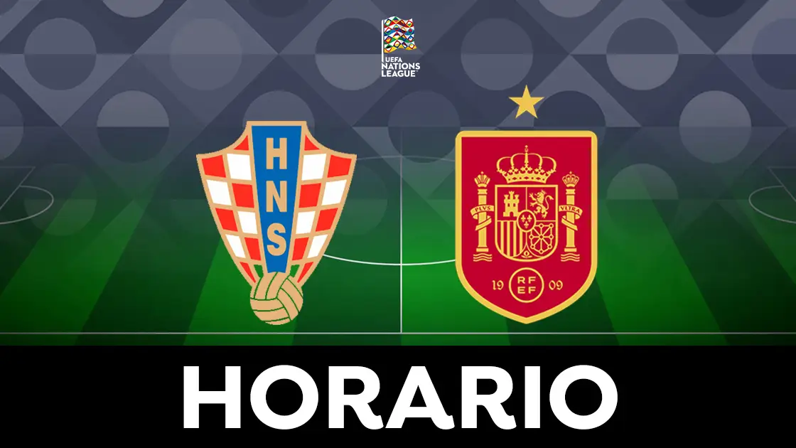 Croacia - Espa&ntilde;a: Horario y d&oacute;nde ver la final de la Nations League
