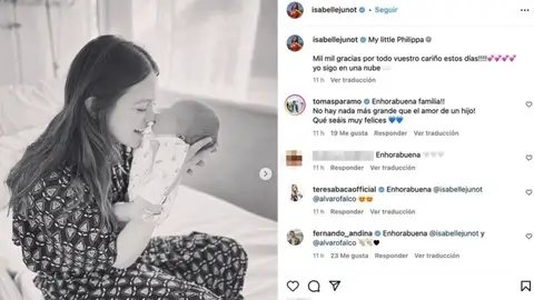 Isabelle Junot junto a su hija Philippa Isabelle Junot junto a su hija Philippa