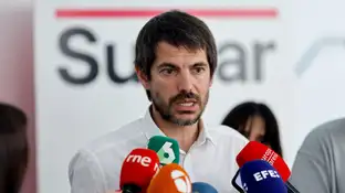 El portavoz de campaña de Sumar, Ernest Urtasun El portavoz de campaña de Sumar, Ernest Urtasun