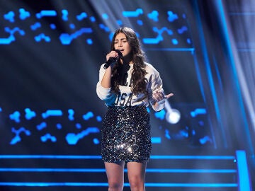 El sentimiento de Luc&iacute;a cantando, rompe los esquemas de David Bisbal 
