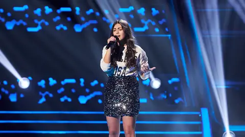 El sentimiento de Lucía cantando, rompe los esquemas de David Bisbal El sentimiento de Lucía cantando, rompe los esquemas de David Bisbal
