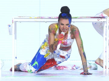 La obra de arte de Andrea Guasch como Halsey con ‘Graveyard’