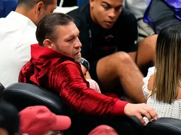 Conor McGregor, en el Kaseya Center de Miami Conor McGregor, en el Kaseya Center de Miami