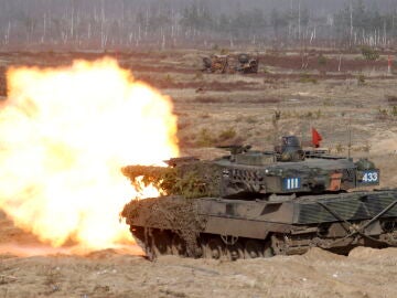 Imagen de archivo de un tanque 'Leopard 2'