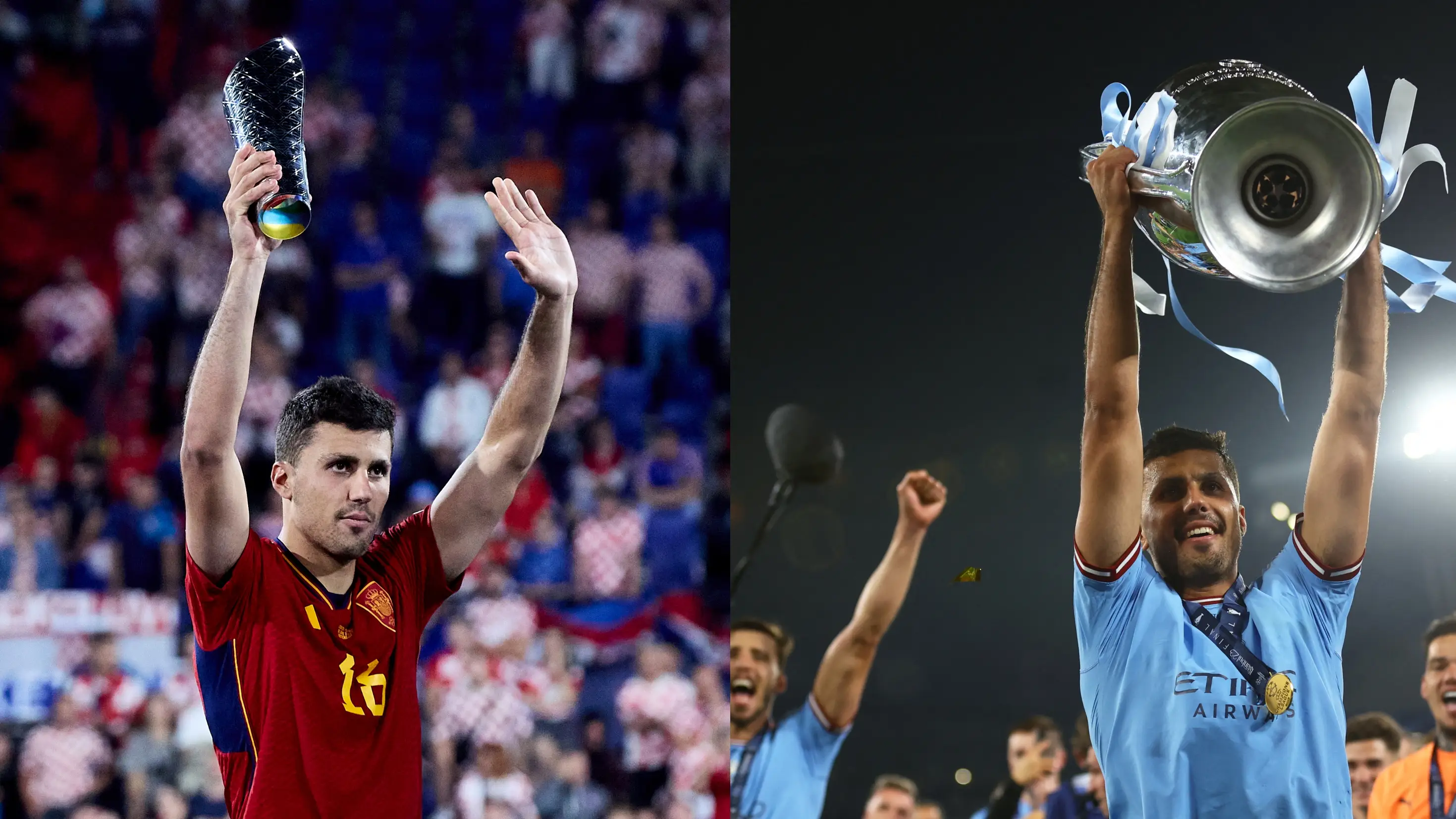 Rodrigo Hernández, protagonista con España y con el City Rodrigo Hernández, protagonista con España y con el City