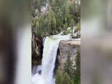 Las cascadas de Yosemite dejan espectaculares imágenes
