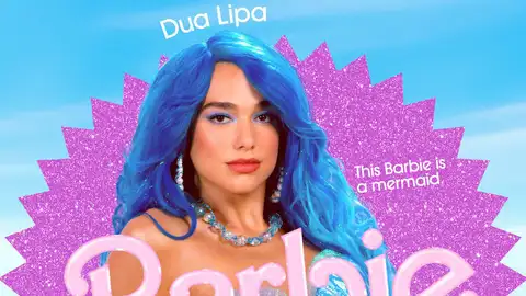 Dua Lipa como Barbie Sirena Dua Lipa como Barbie Sirena