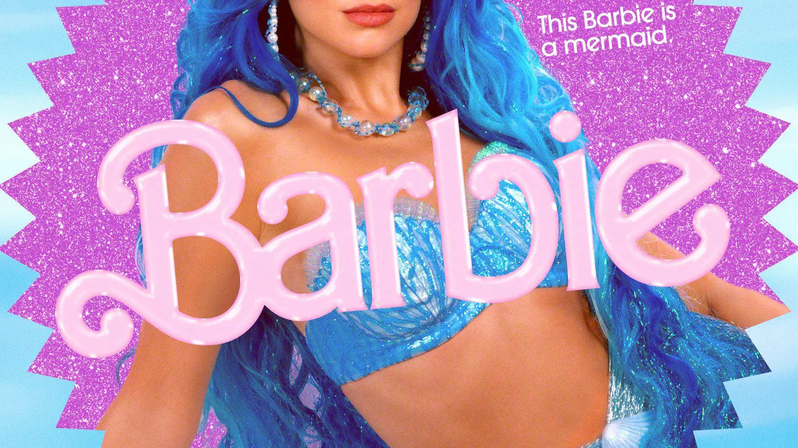 Dua Lipa como Barbie Sirena Dua Lipa como Barbie Sirena
