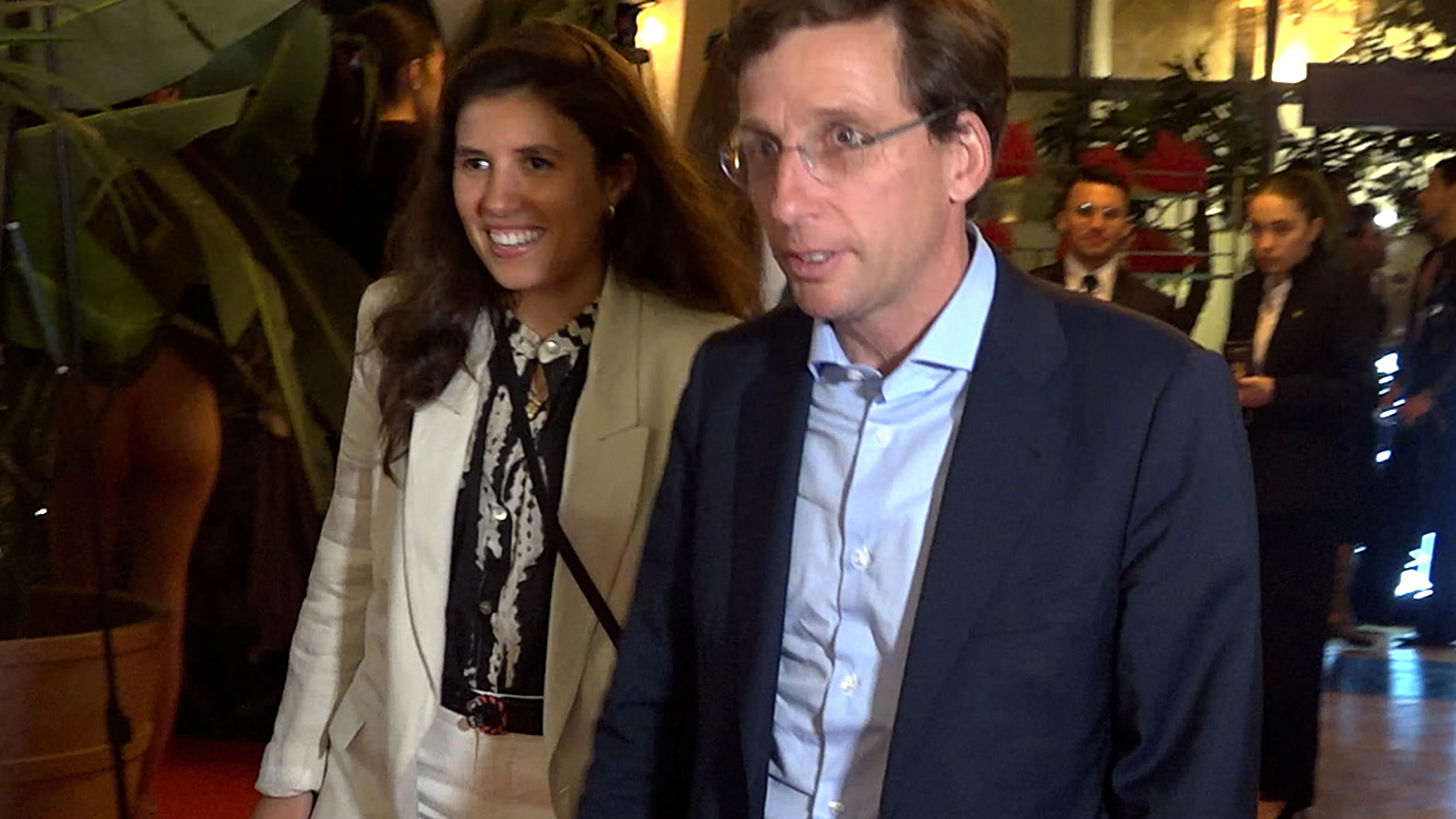 José Luis Martínez Almeida y Teresa Urquijo José Luis Martínez Almeida y Teresa Urquijo