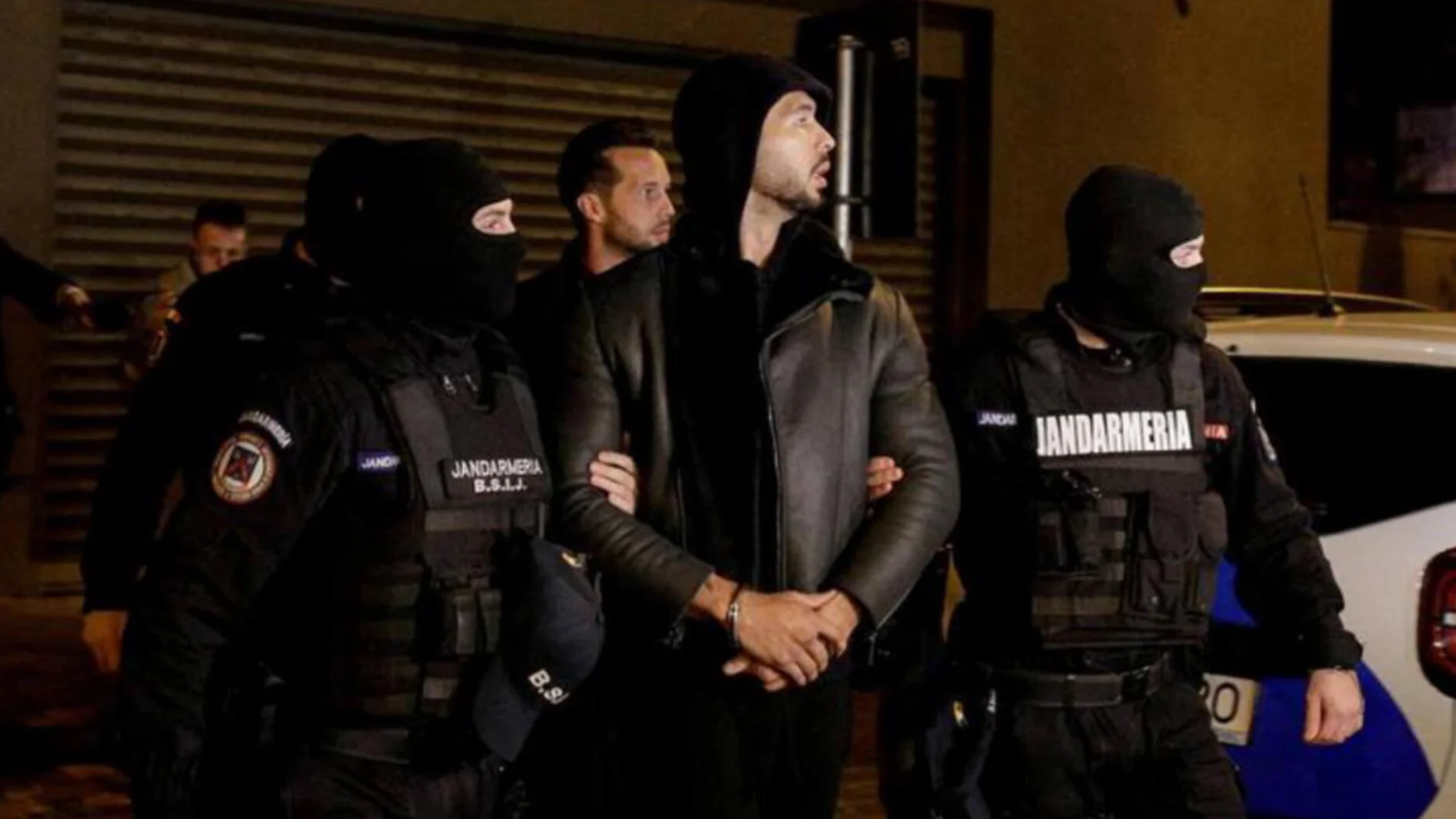 Andrew Tate es arrestado en Rumanía