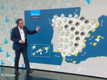 Roberto Brasero adelanta las temperaturas de los próximos días