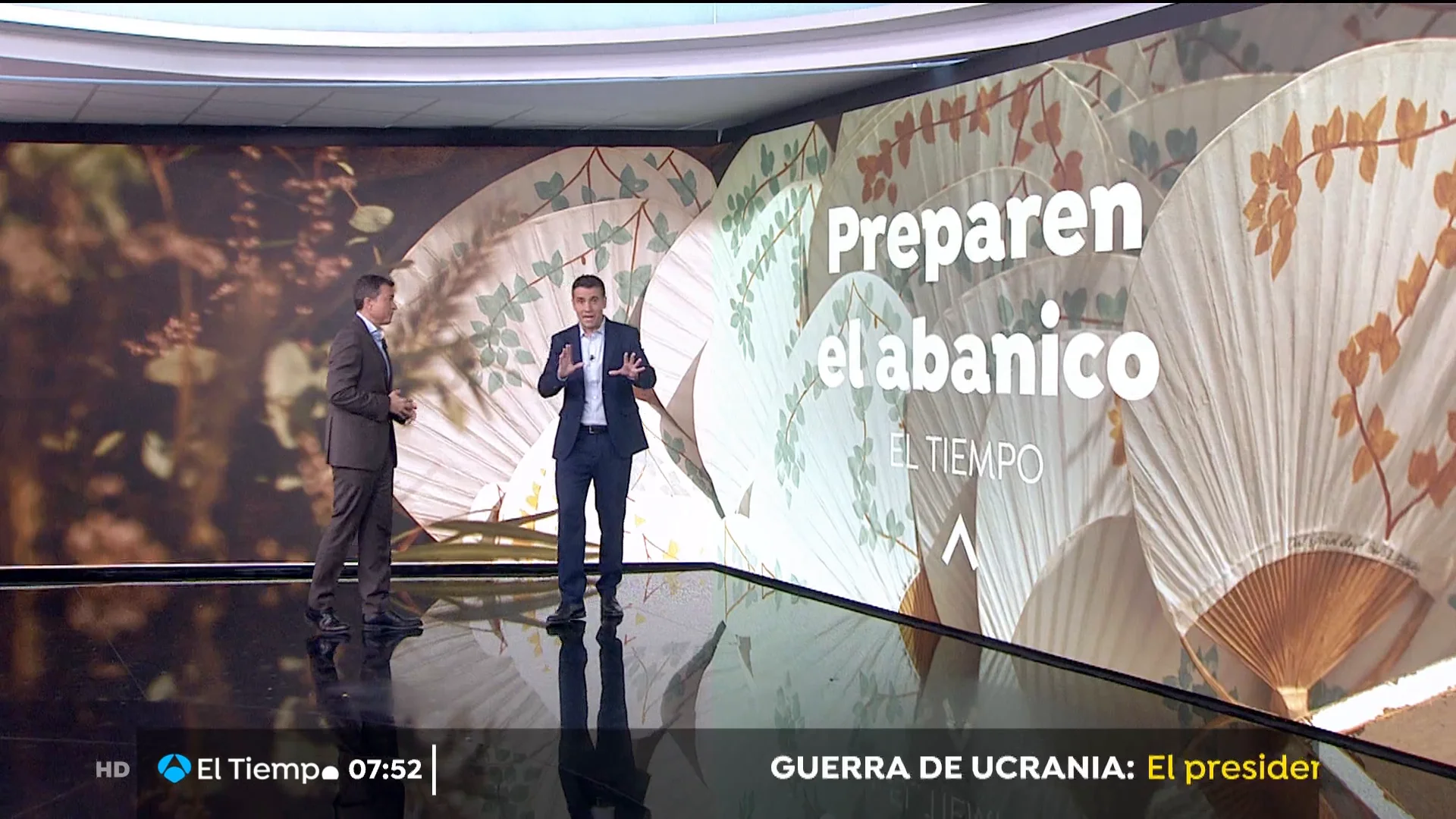 Hay que ir preparando los abanicos