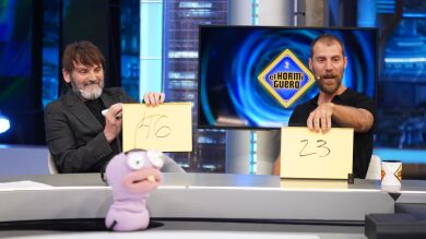 Fernando Tejero y José Manuel Poga compiten con las hormigas... ¡por una televisión!