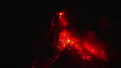 El volcán filipino Mayón vuelve a entrar en erupción El volcán filipino Mayón vuelve a entrar en erupción