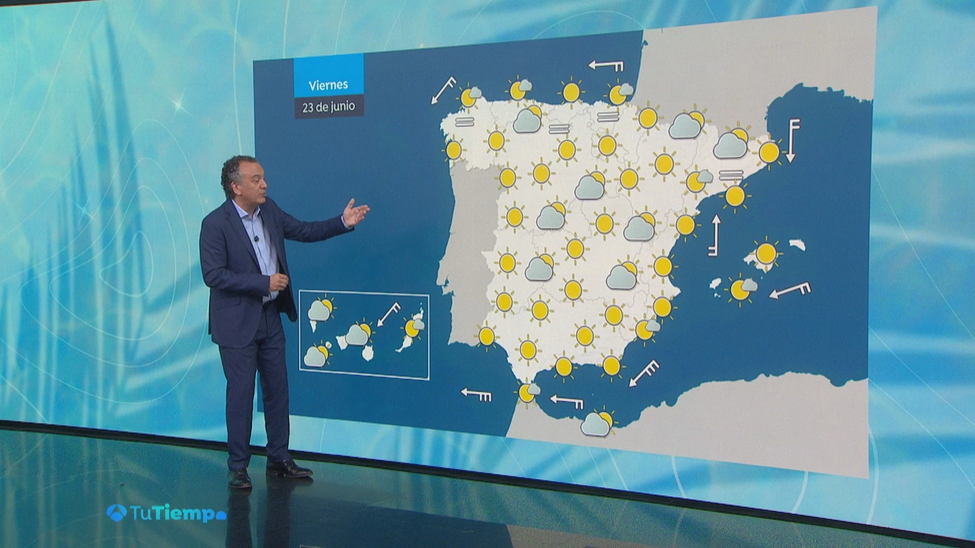 Roberto Brasero: "Llega el primer episodio de calor fuerte" Roberto Brasero: "Llega el primer episodio de calor fuerte"