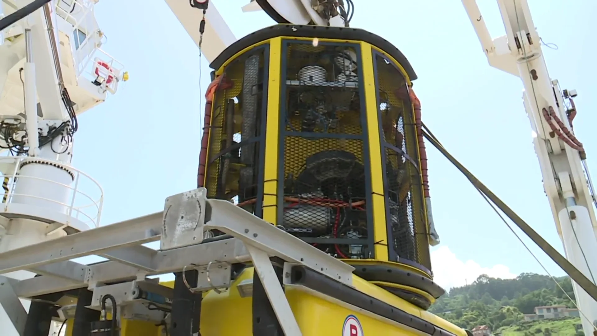El robot que busc&oacute; al Villa de Pitanxo
