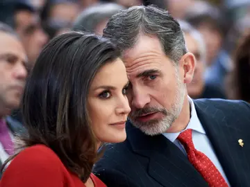El rey Felipe VI y la reina Letizia El rey Felipe VI y la reina Letizia