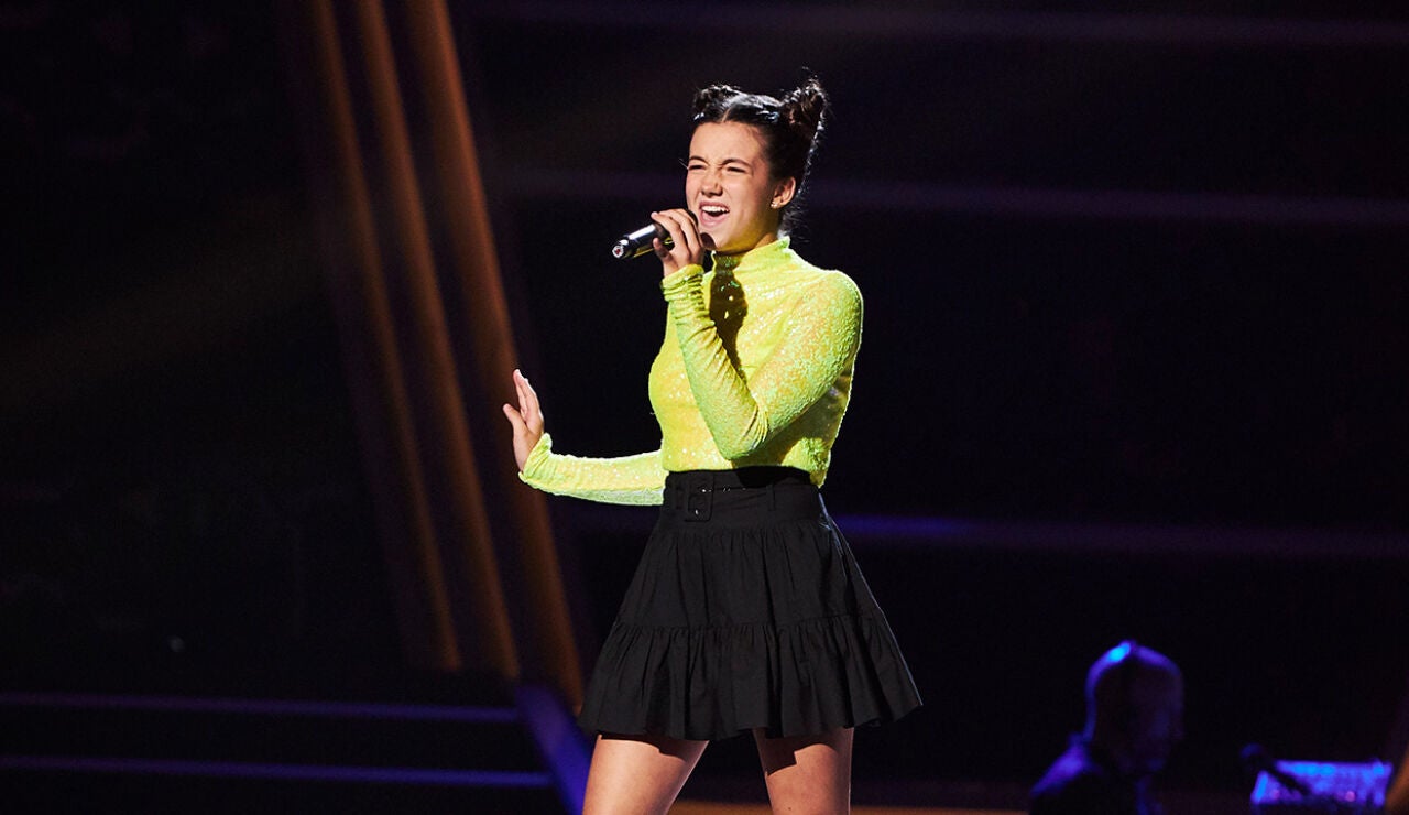 &iexcl;Enorme! La actitud de Paula en el escenario conquista a coaches y asesores en &lsquo;La Voz Kids&rsquo;