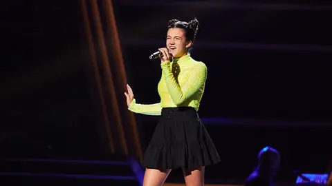 ¡Enorme! La actitud de Paula en el escenario conquista a coaches y asesores en ‘La Voz Kids’ ¡Enorme! La actitud de Paula en el escenario conquista a coaches y asesores en ‘La Voz Kids’