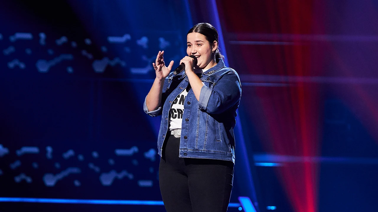 ¡Puro sentimiento! Amanda se deja llevar por la música flamenca en ‘La Voz Kids’