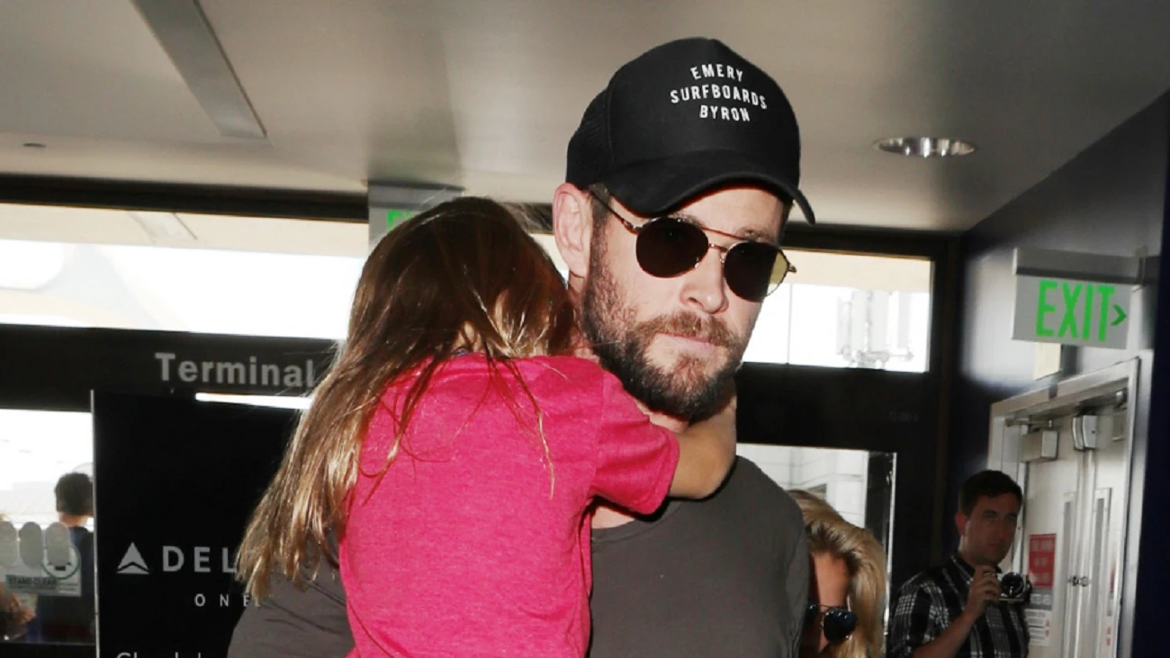 Chris Hemsworth con su hija con Elsa Pataky, India Rose Chris Hemsworth con su hija con Elsa Pataky, India Rose