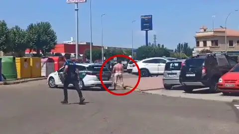 Vídeo del incidente en Laguna de Duero Vídeo del incidente en Laguna de Duero