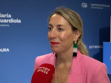 La presidenta del PP en Extremadura, María Guardiola La presidenta del PP en Extremadura, María Guardiola