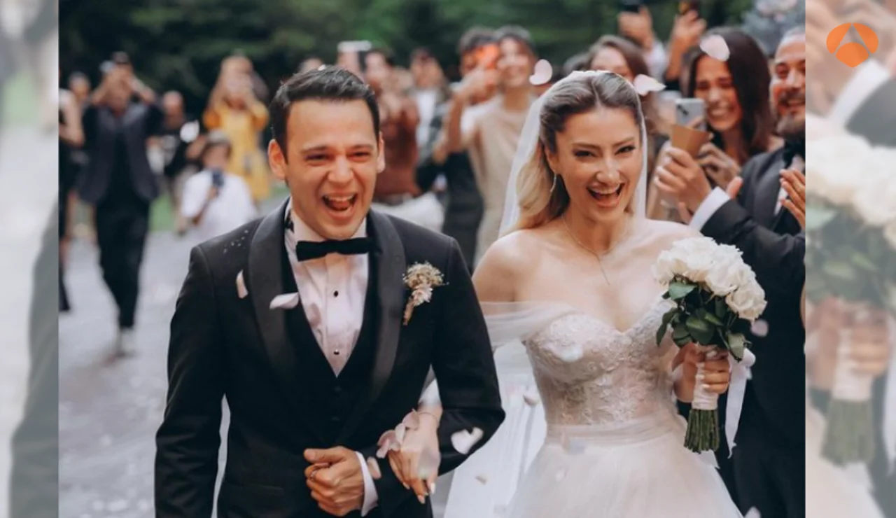 Cihan Şimşek, Oğulcan en ‘Hermanos’, se casa… ¡arropado por todo el elenco de la serie!