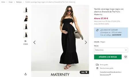 Vestido de embarazada Vestido de embarazada