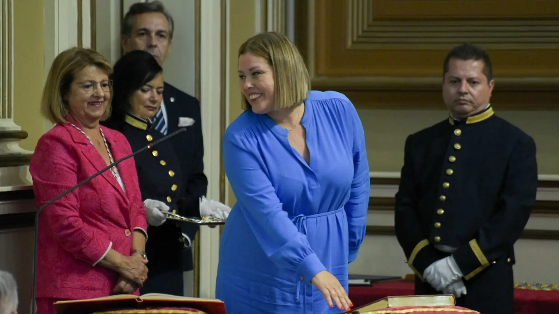La nueva presidenta del Parlamento de Canarias, Astrid Pérez La nueva presidenta del Parlamento de Canarias, Astrid Pérez
