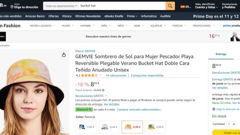Bucket Hat.
