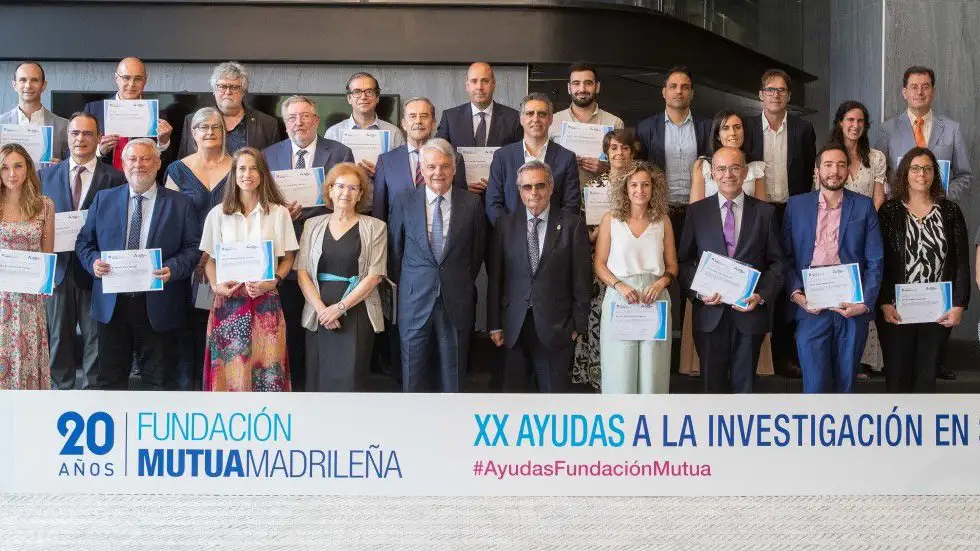 Fundación Mutua Madrileña con los premiados Fundación Mutua Madrileña con los premiados