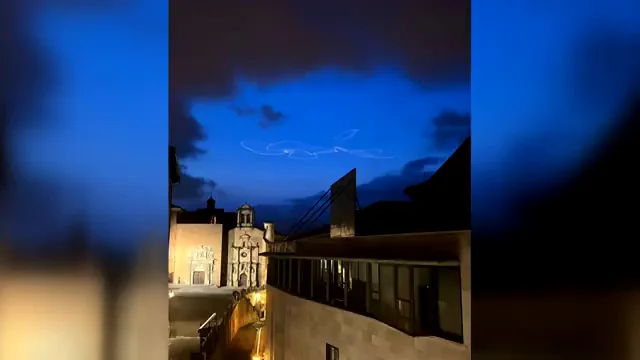  Unas extra&ntilde;as marcas aparecen en los cielos de Espa&ntilde;a y Francia 